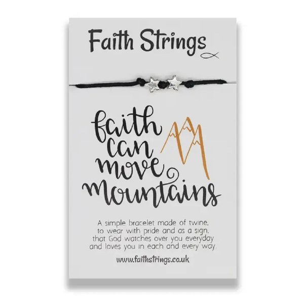 Faith Strings - Faith can move mountains